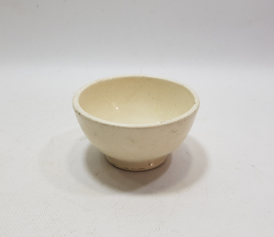 ÜZERİ SIRLI OSMANLI DÖNEMİ PORSELEN ÇORBA KASESİ