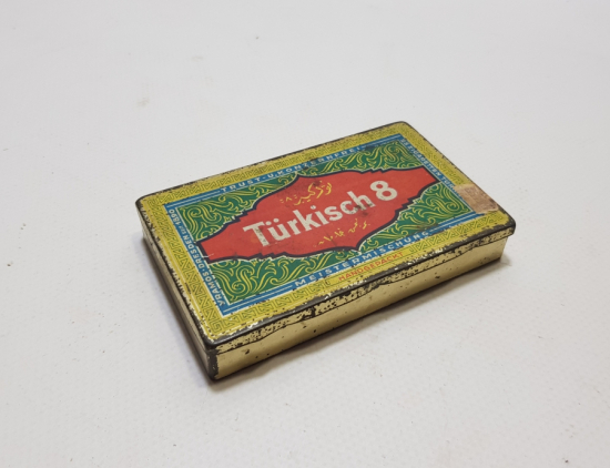 ÜZERİ OSMANLICA YAZILI OSMANLI DÖNEMİ SİGARA TABAKASI