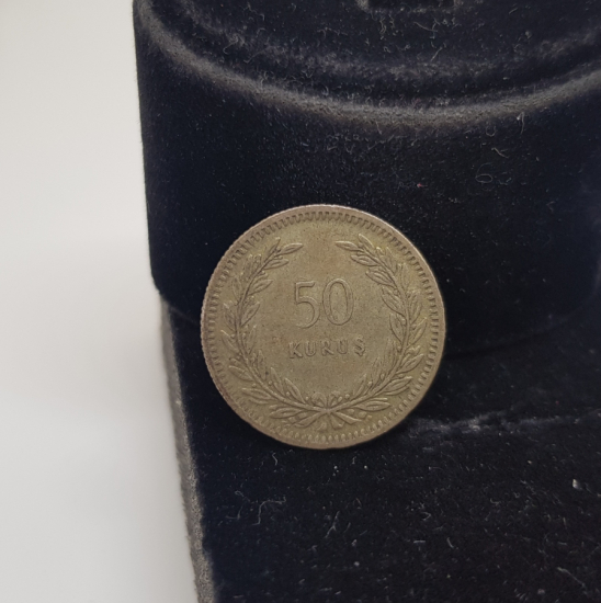 1947 YILI GÜMÜŞ 50 KURUŞ