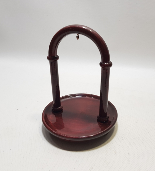 ANTİKA AHŞAP CEP SAATİ STANDI