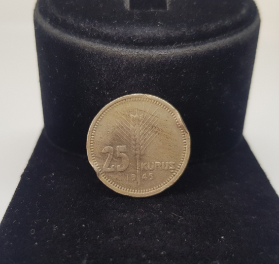 1945 YILI 25 KURUŞ