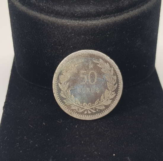 1947 YILI GÜMÜŞ 50 KURUŞ