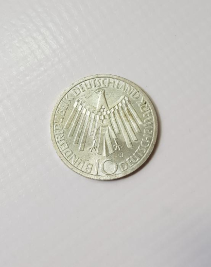 1972 MÜNİH OLİMPİYATLARI HATIRA PARA GÜMÜŞ 10 MARK