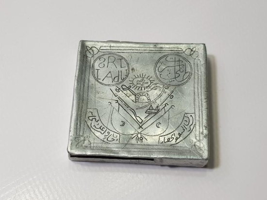 1. DÜNYA SAVAŞI ESARET HATIRASI TÜTÜN TABAKASI