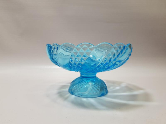 OSMANLI DÖNEMİ MAVİ CAM ŞEKERLİK