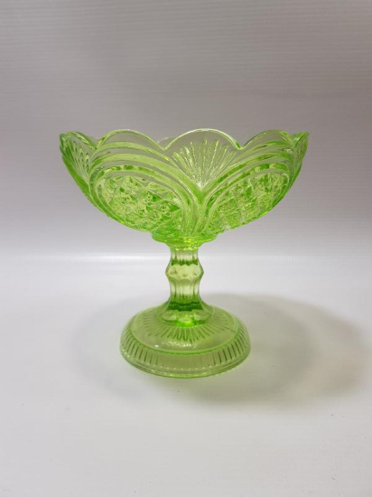 ANTİKA URANYUM CAM ŞEKERLİK