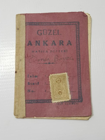 GÜZEL ANKARA HATIRA DEFTERİ