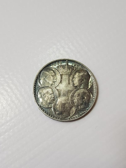 1963 YUNANİSTAN 30 DRAHMİ GÜMÜŞ HATIRA PARA