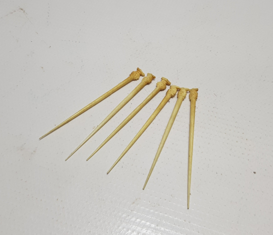 OSMANLI DÖNEMİ EL YAPIMI KEMİK KÜRDAN TAKIMI