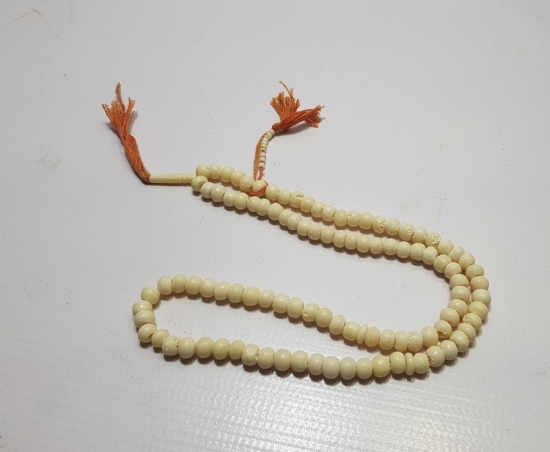 OSMANLI DÖNEMİ ORİJİNAL İPLERİYLE GALALİT NAMAZ TESPİHİ - ZİKİR TESPİHİ