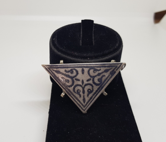 ÜZERİ SAVAT İŞÇİLİKLİ OSMANLI DÖNEMİ GÜMÜŞ HAMAYIL