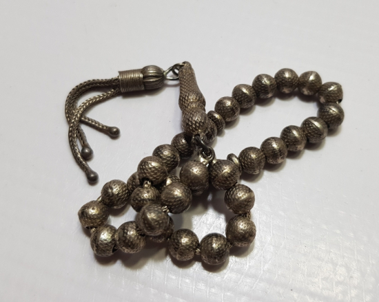 ANTİKA GÜMÜŞ TESPİH