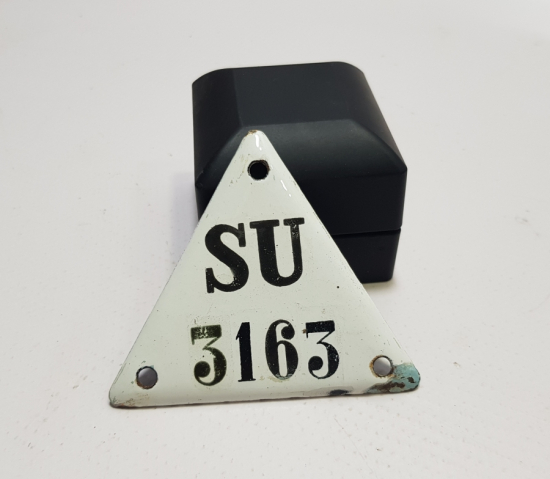 ANTİKA EMAYE SU TABELASI