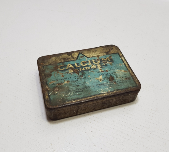 ECZA TARİHİ - CALCIUM SANDOZ İLAÇ KUTUSU