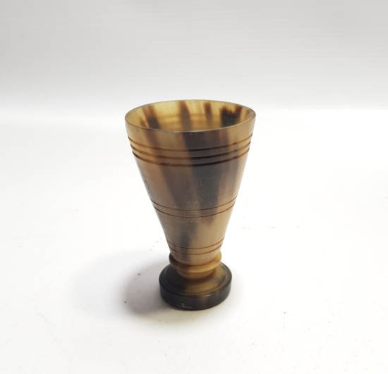 OSMANLI DÖNEMİ EL YAPIMI BOYNUZ ZEMZEM ZARFI