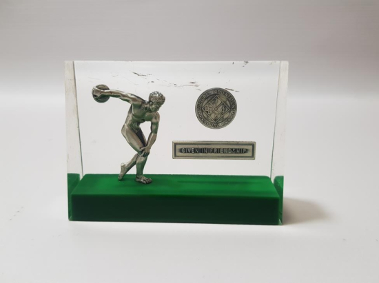 AMERİKA DİSK ATMA ŞAMPİONLUĞU MADALYA PLAKET