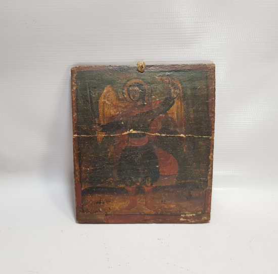 OSMANLI DÖNEMİ EL BOYAMA YAĞLI BOYA İKONA