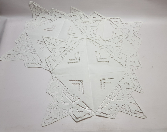 OSMANLI DÖNEMİ 3 ADET DELİK İŞ SERVİS ALTLIĞI