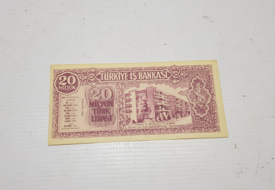 1970 TÜRKİYE İŞBANKASI PARA BENZERİ İKRAMİYE PLANI