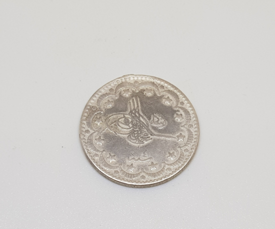 SULTAN MEHMET REŞAT HAN DÖNEMİ GÜMÜŞ 5 KURUŞ MECİDİYE