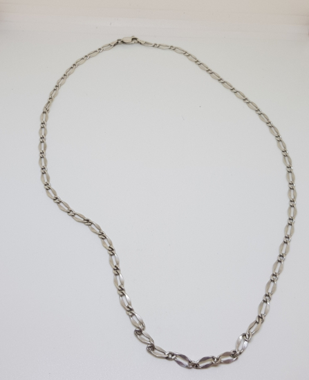 ANTİKA GÜMÜŞ ZİNCİR KOLYE