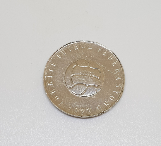 ESKİ FUTBOL HAKEMİ TOP-KALE JETONU