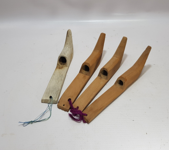 OSMANLI DÖNEMİ EL YAPIMI 4 ADET AHŞAP ELLİK