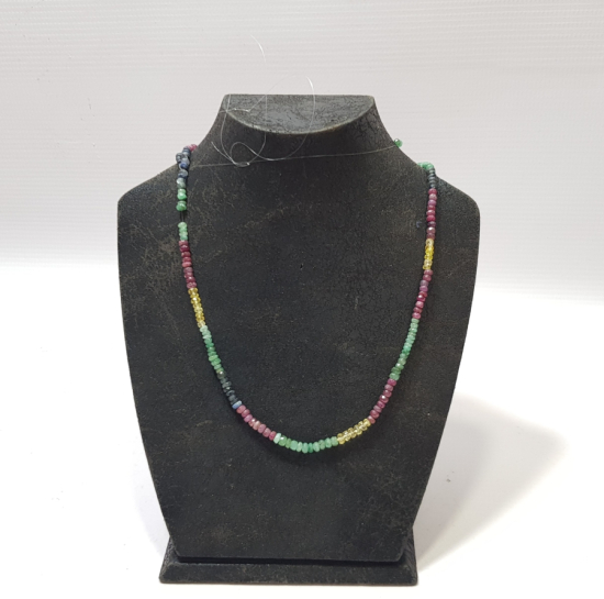 ANTİKA HAC HATIRASI DOĞAL TAŞLI GERDANLIK