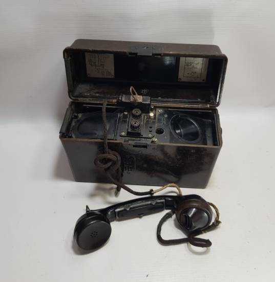 2. DÜNYA SAVAŞI DÖNEMİ ÇOK NADİR NAZİ SAHRA TELEFONU