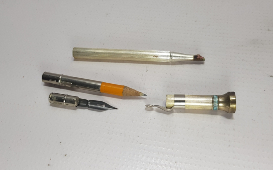 OSMANLI DÖNEMİ NADİR FORMDA MİMAR KALEMİ