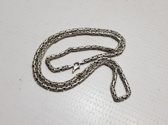 BÜYÜK BOY GÜMÜŞ KRAL ZİNCİRİ