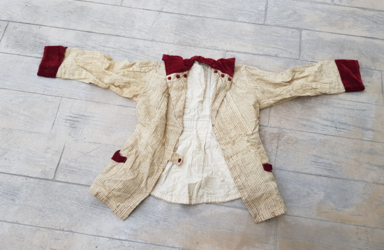 OSMANLI DÖNEMİ GÜMÜŞ SİMLİ NADİR EL DOKUMA CEKET