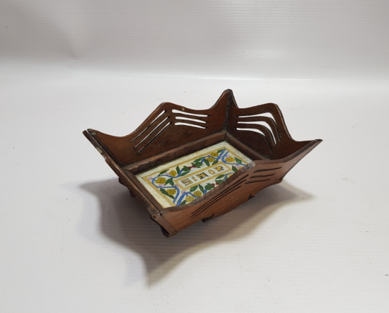 SİNOP İŞİ EL YAPIMI ANTİKA AHŞAP İKRAMLIK