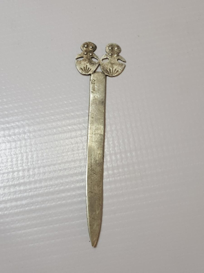 UMAY ANA APLİKLİ GÜMÜŞ ZARF AÇACAĞI