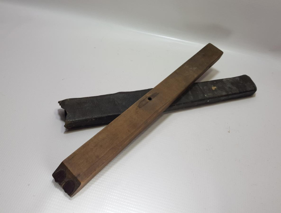 ORİJİNAL DERİ KILIFINDA EL YAPIMI ANTİKA KAVAL