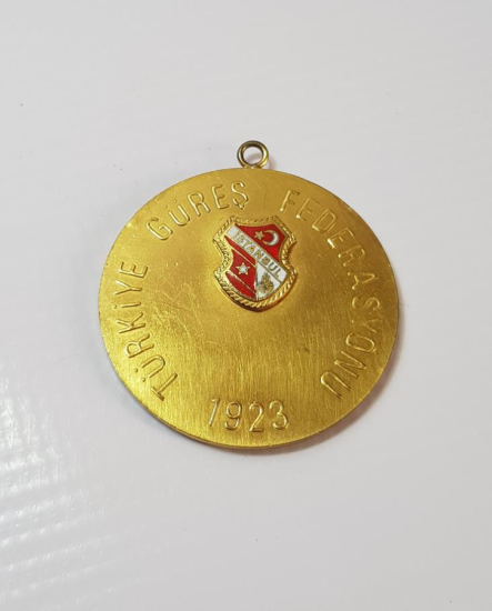 TÜRKİYE GÜREŞ FEDERASYONU MİNELİ MADALYA