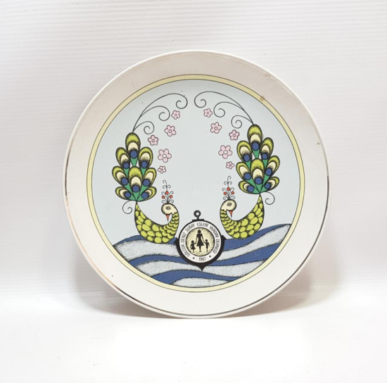 GÖLCÜK DENİZ SUBAY EŞLERİ YARDIM DERNEĞİ SERAMİK TABAK