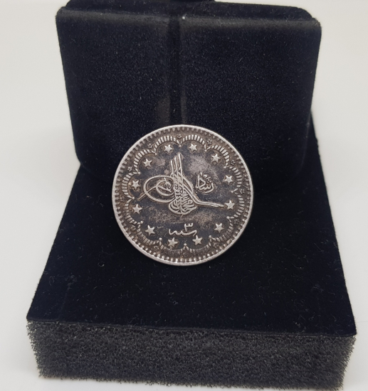 SULTAN MEHMET REŞAT HAN DÖNEMİ GÜMÜŞ 5 KURUŞ MECİDİYE