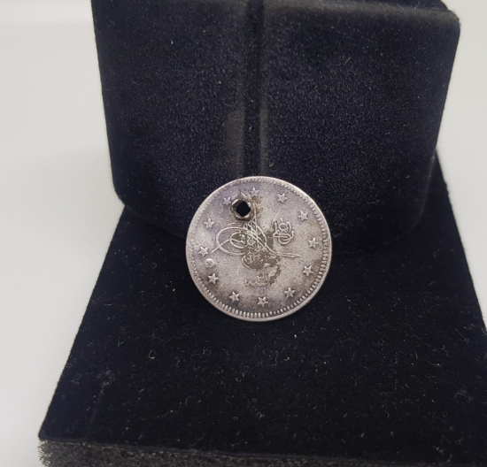 SULTAN ABDÜLHAMİD DÖNEMİ GÜMÜŞ 2 KURUŞ MECİDİYE