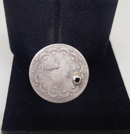 SULTAN ABDÜLHAMİD HAN DÖNEMİ GÜMÜŞ 5 KURUŞ MECİDİYE