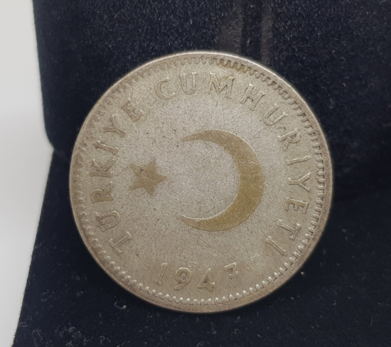1947 YILI GÜMÜŞ 1 LİRA