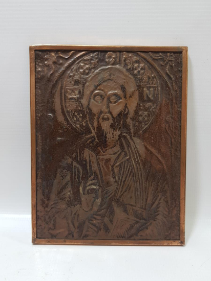 OSMANLI DÖNEMİ RUM İŞİ HZ İSA İKONA