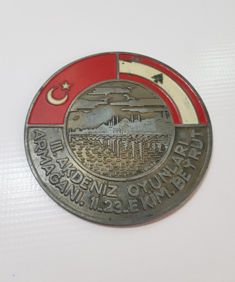 1959 AKDENİZ OYUNLARI MADALYASI