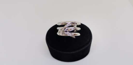 BUĞDAY BAŞAĞI TASFİRLİ PIRLANTA YÜZÜK