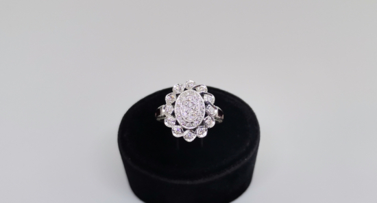 PIRLANTA TAŞLI GÜNEŞ MODEL YÜZÜK