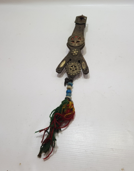 1. DÜNYA SAVAŞI DÖNEMİ OSMANLI SÜVARİ SUBAY AT SÜSÜ - BAŞ BAĞI