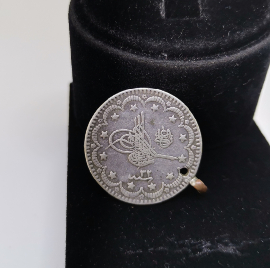 SULTAN ABDÜLHAMİD HAN DÖNEMİ GÜMÜŞ 5 KURUŞ MECİDİYE