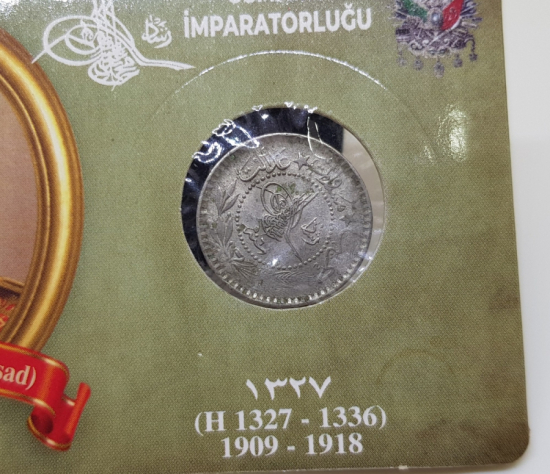 MEHMED REŞAD HAN DÖNEMİ KAPAMASINDA NİKEL 10 PARA