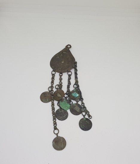 OSMANLI DÖNEMİ ARMUDİ FORMLU FES SÜSÜ