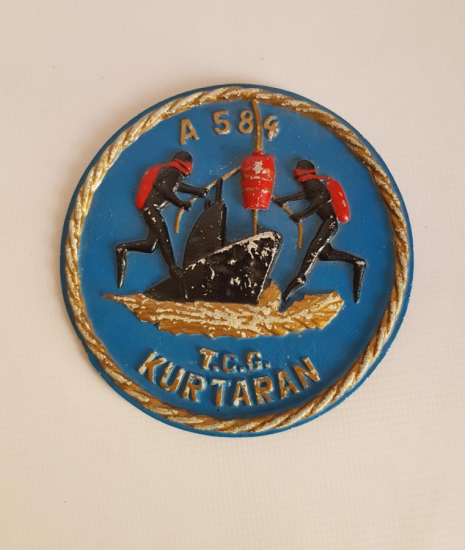 T.C.G. KURTARAN GEMİSİ AMBLEMİ
